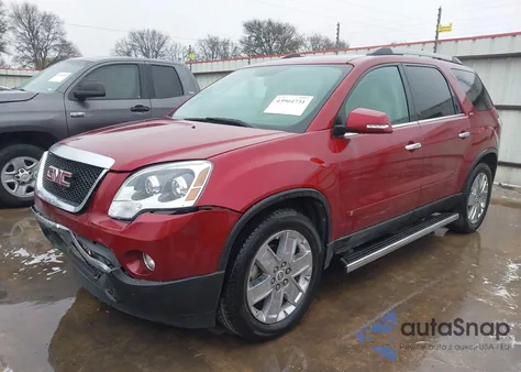 2010 GMC Acadia Slt-2 из США, поврежденный, VIN 1GKLRNED5AJ170866